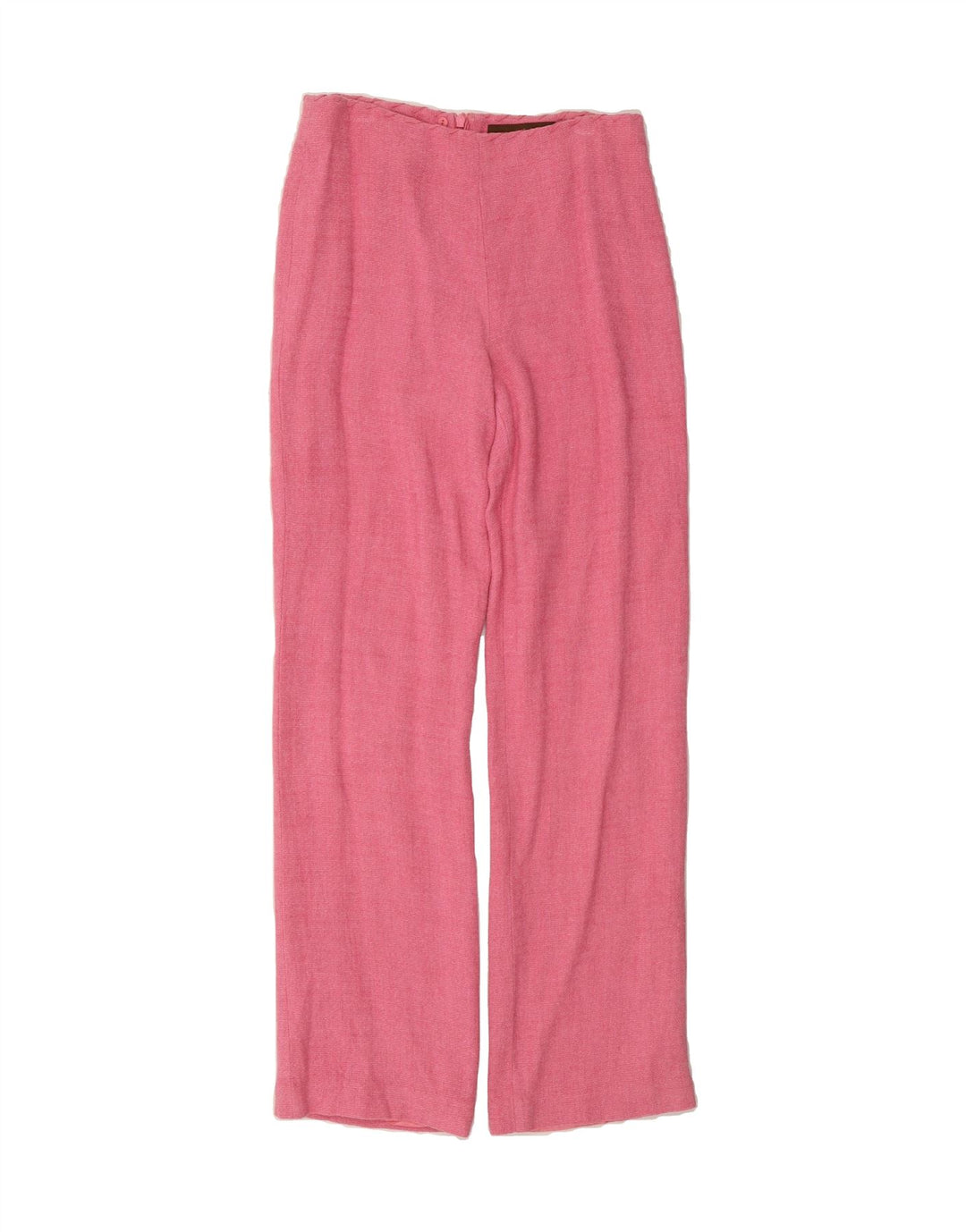 FENN WRIGHT MANSON Womens Casual Trousers UK 10 Small W28 L31 Pink Vintage Fenn Wright Manson and Second-Hand Fenn Wright Manson from Messina Hembry 