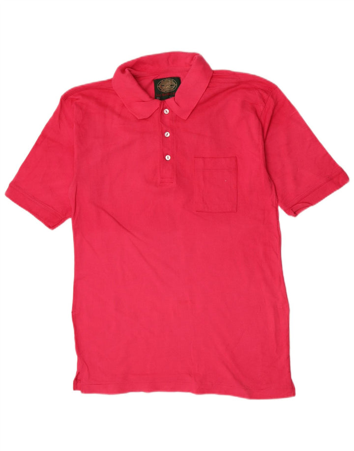Hamilton herre poloshirt stor pink bomuld