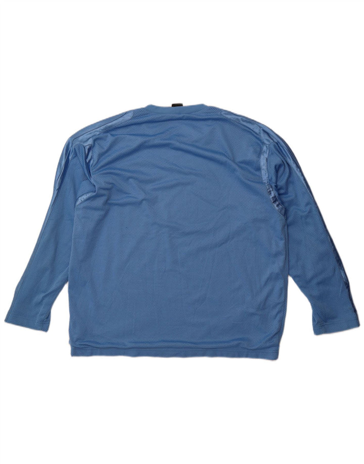 Nike Herre Top Langærmet UK 42/44 Large Blue