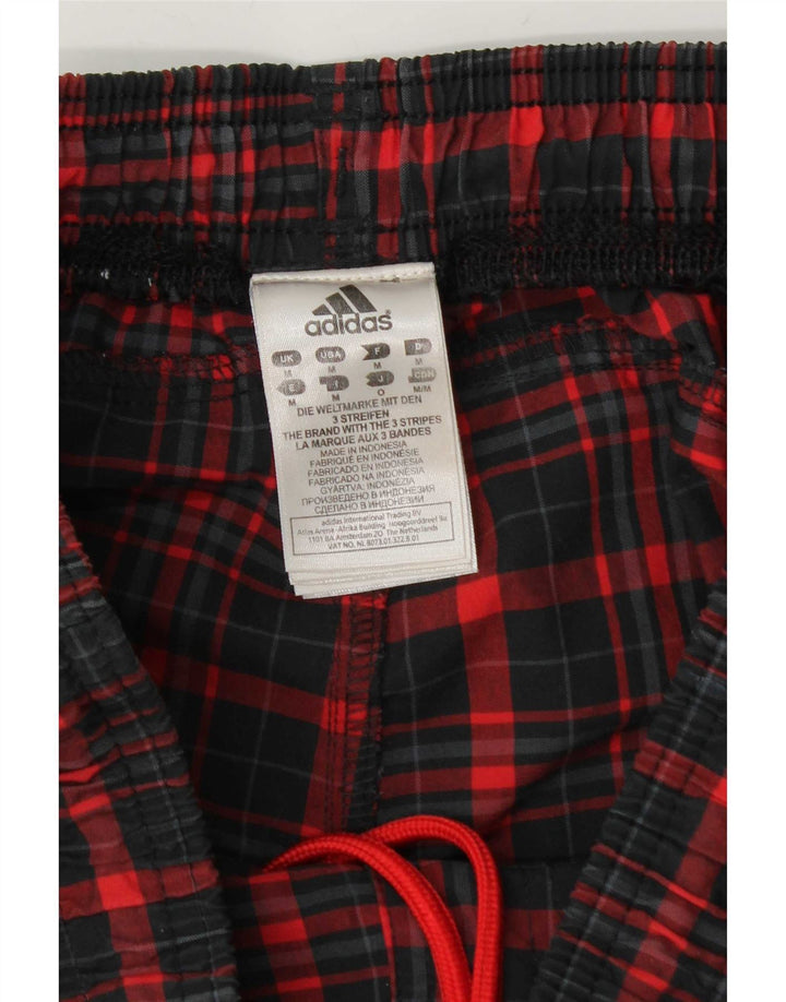Adidas Sportshorts til mænd Medium rødternet polyester