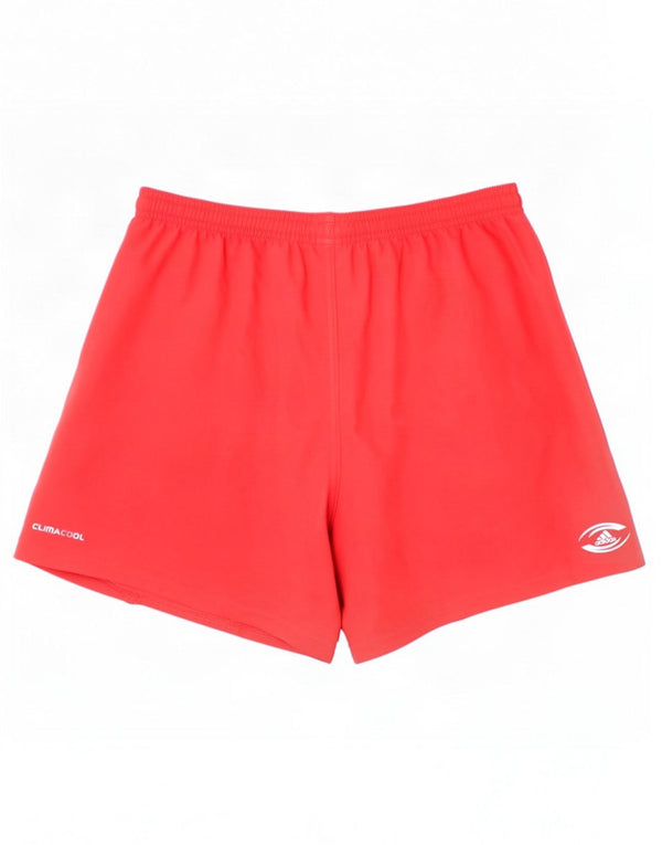 Adidas Boys Climacool Sportsshorts 15-16 År Rød Polyester