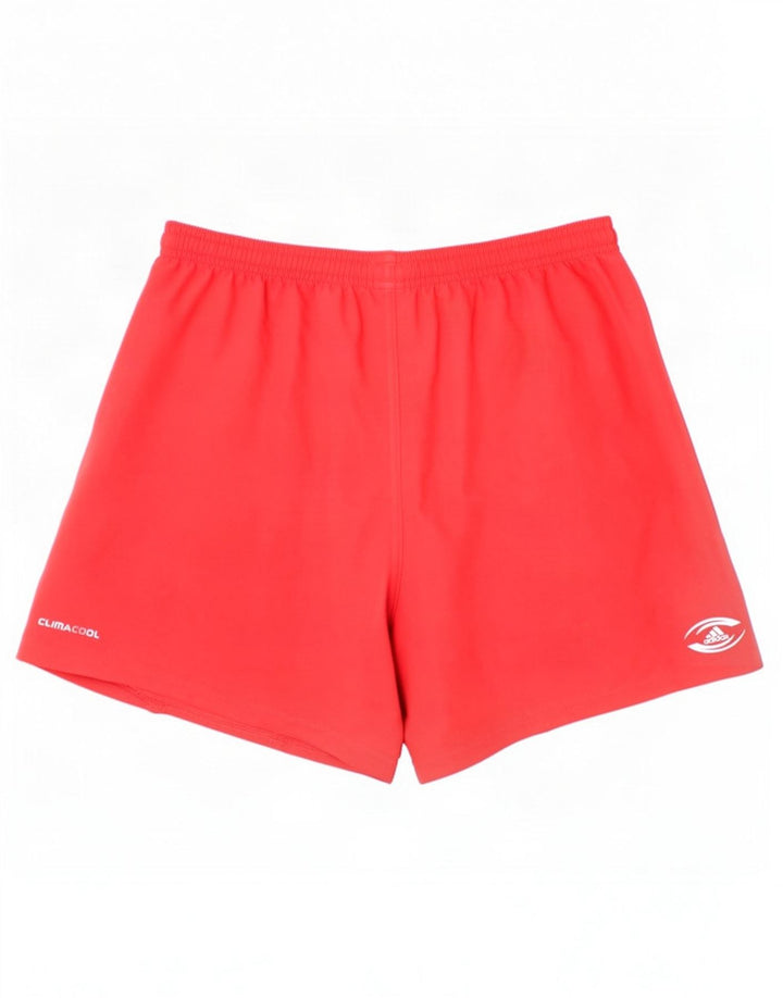 Adidas Boys Climacool Sportsshorts 15-16 År Rød Polyester