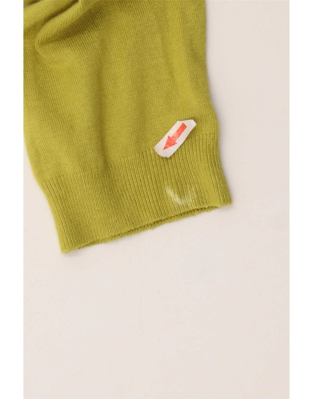 Marks & Spencer Womens Crop V-hals sweater UK 16 Large Green