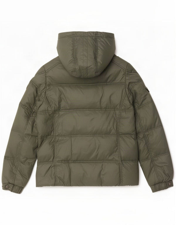 Best Company Dame hættepolstret jakke UK 18 XL Grøn Polyester