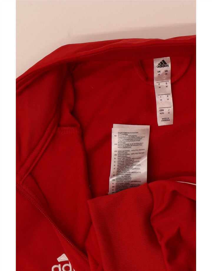 Adidas Træningsdragt til mænd Topjakke Medium Rød Polyester