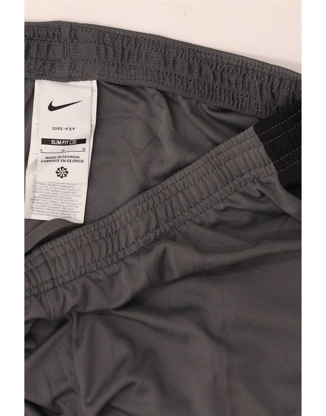 Nike Herre Dri Fit Slim Sportshorts Store Grå Colourblock Polyester