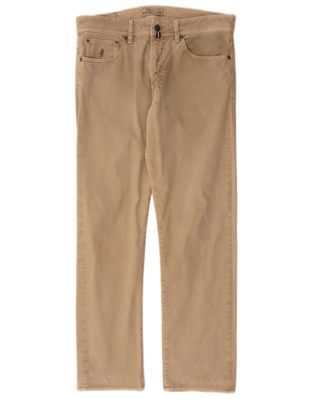 Marlboro Classics Straight Casual Bukser til mænd W32 L28 Beige