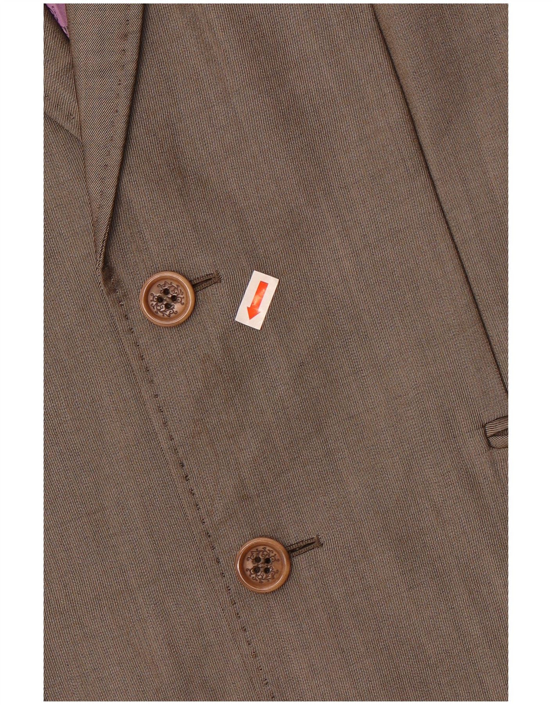 Ted Baker Herre 2-knaps blazerjakke US 38 Medium Grey Wool