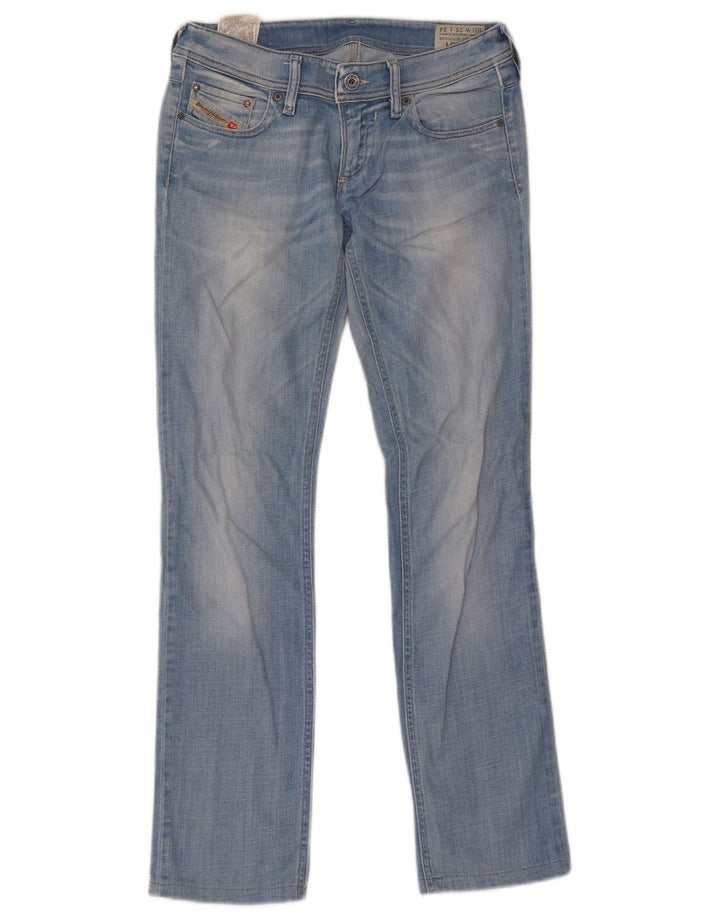 Diesel Dame Lowky Slim Jeans W25 L30 Blå Bomuld