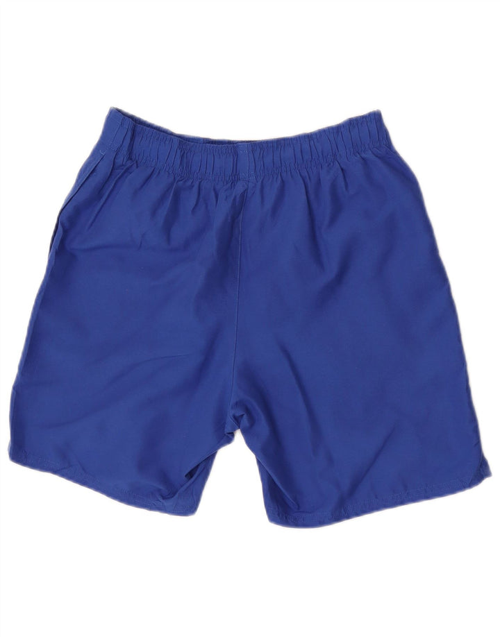 Nike sportsshorts til kvinder UK 10 Small Blue Polyester