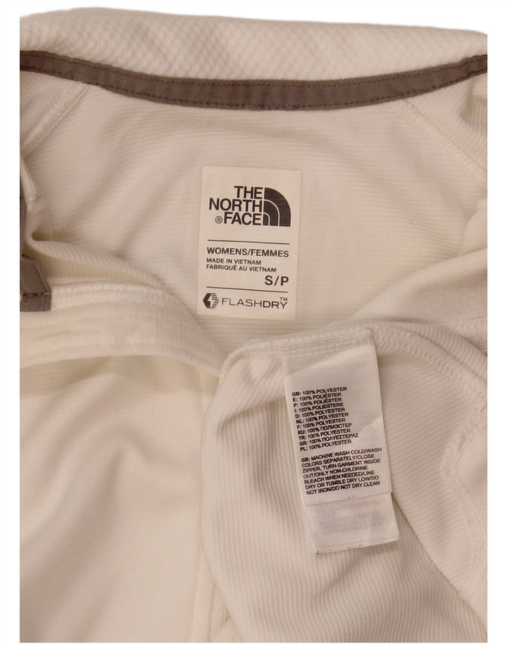 THE NORTH FACE Womens Pullover Tracksuit Top UK 10 Small Off White