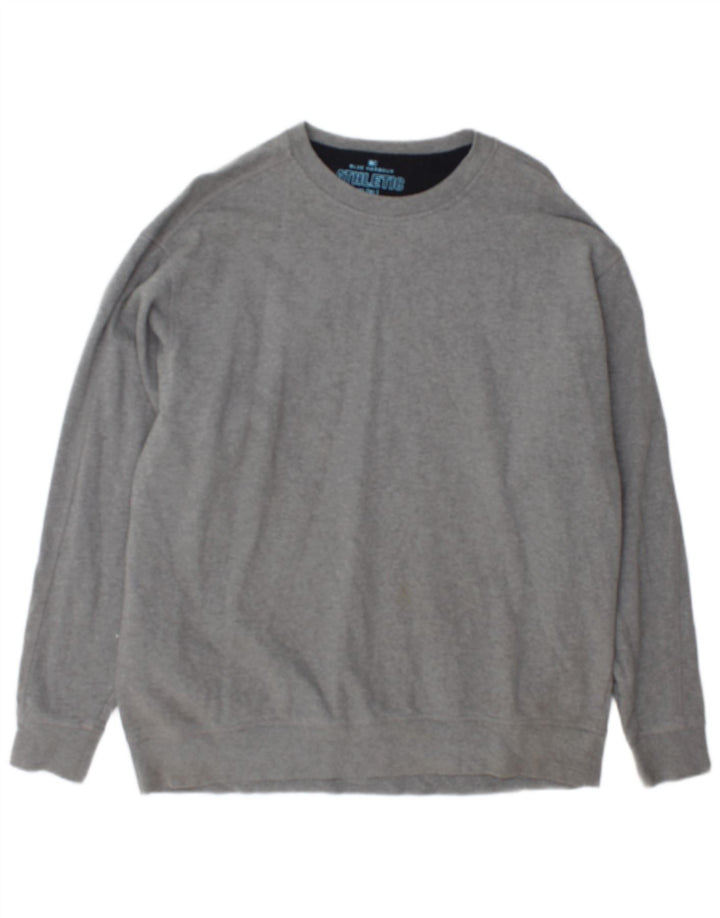 Marks & Spencer Herre Sweatshirt Jumper XL Grå Bomuld