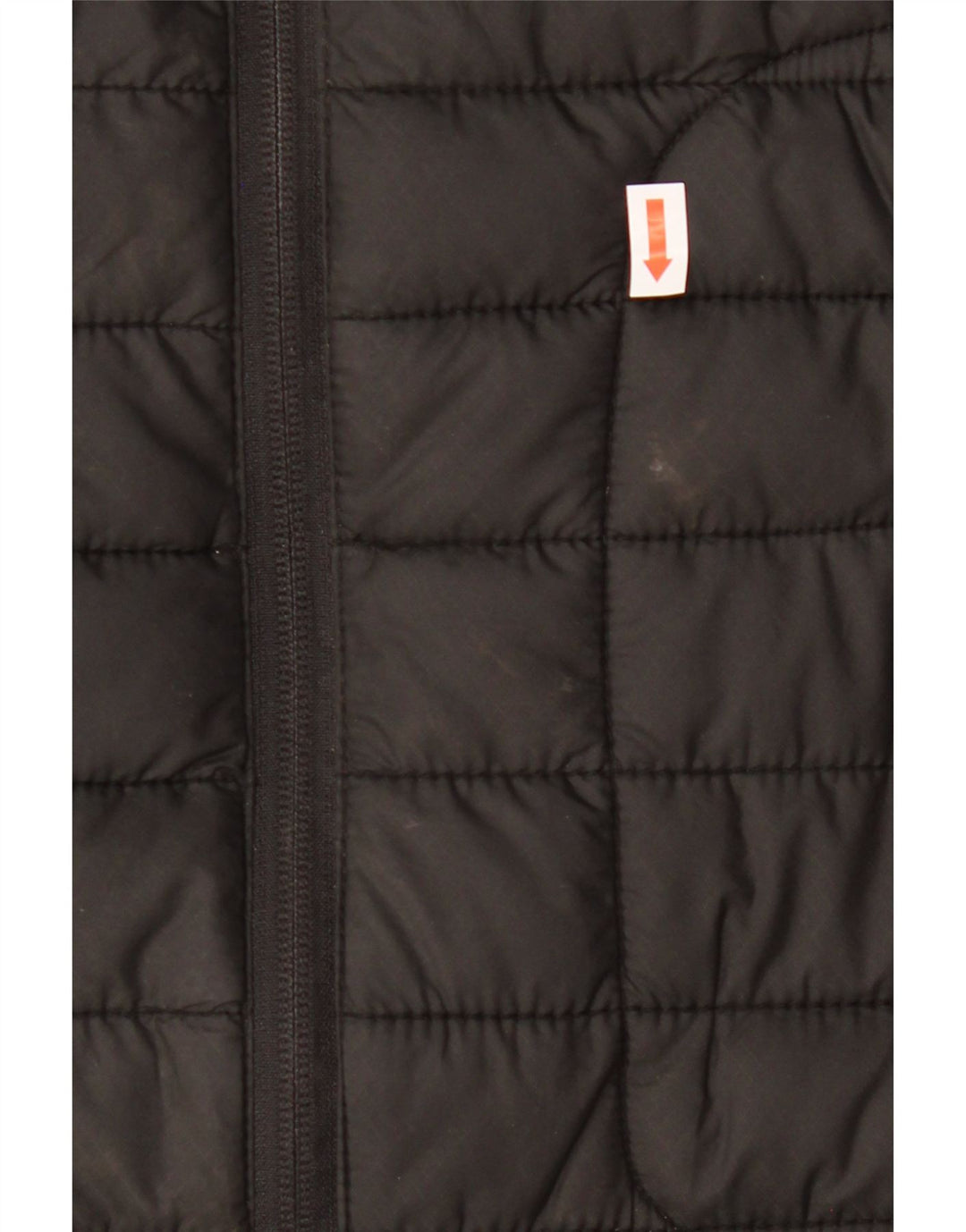 SUPERDRY Womens Padded Jacket UK 14 Medium Black Polyester Vintage Superdry and Second-Hand Superdry from Messina Hembry 