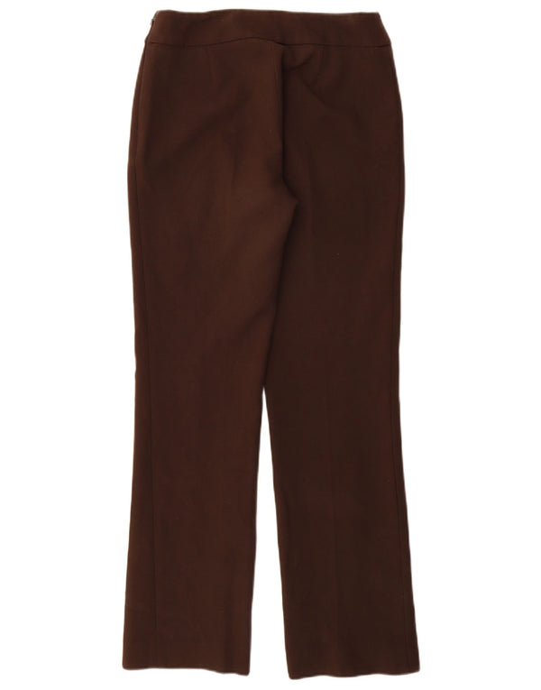 Phase Eight Lige fritidsbukser til kvinder UK 8 Small W26 L31 Brun