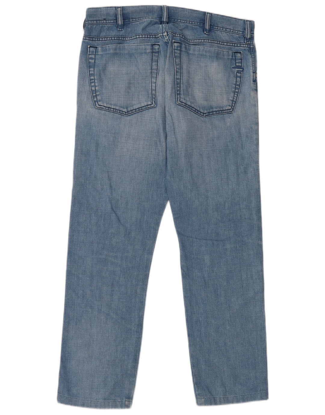 Diesel Straight Jeans til mænd W31 L28 Blå Bomuld