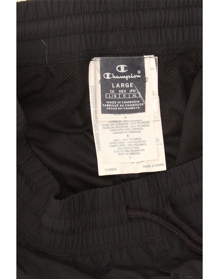 Champion Herre Cargo Træningsdragt Bukser Large Sort Polyester