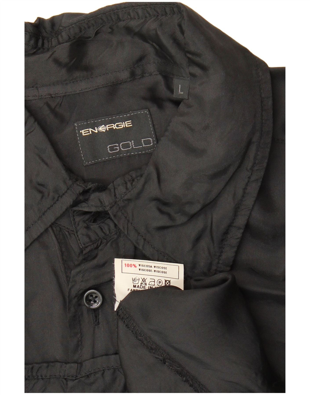Energie Herreskjorte Stor Sort Viscose
