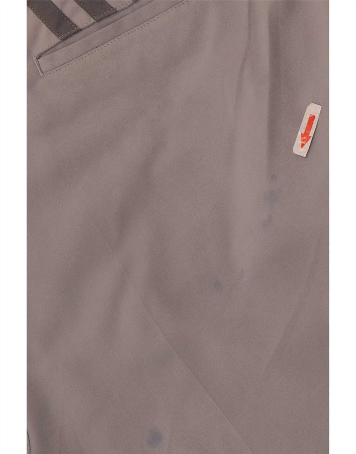 Adidas Chino Shorts til mænd W38 XL Grå polyester