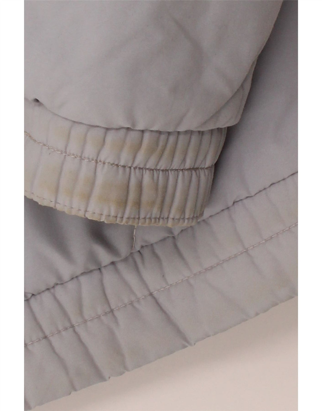 VINTAGE Mens Padded Jacket UK 40 Large Grey Vintage Vintage and Second-Hand Vintage from Messina Hembry 