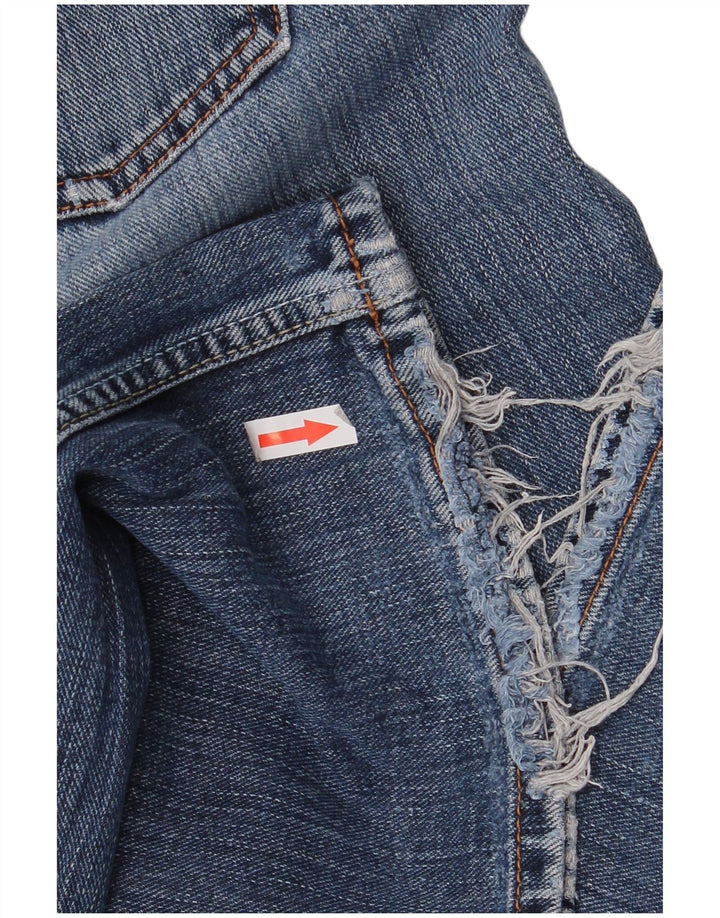 Tommy Hilfiger Dame Neo Flared Jeans W28 L30 Blå Bomuld