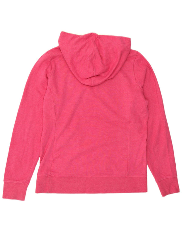 The North Face Grafisk hættetrøje til kvinder UK 14 Medium Pink Bomuld