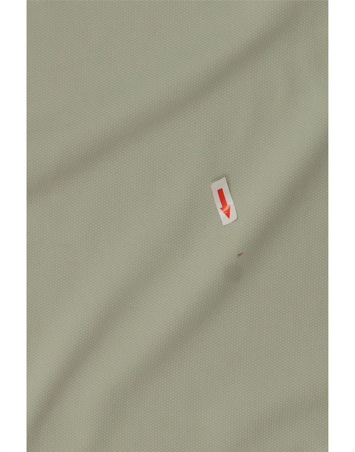 ADIDAS Poloshirt til mænd XL Grøn polyester