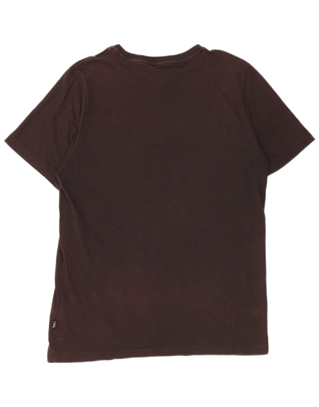 Puma Herre Grafisk T-Shirt Top Medium Sort Bomuld