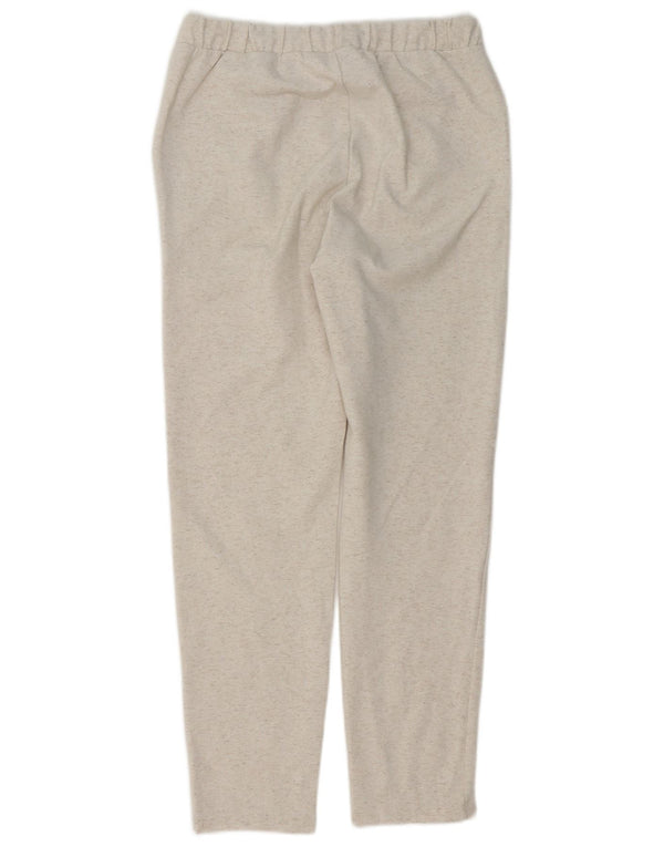 Marks & Spencer Træningsdragtsbukser til kvinder UK 8 Small Beige Flecked