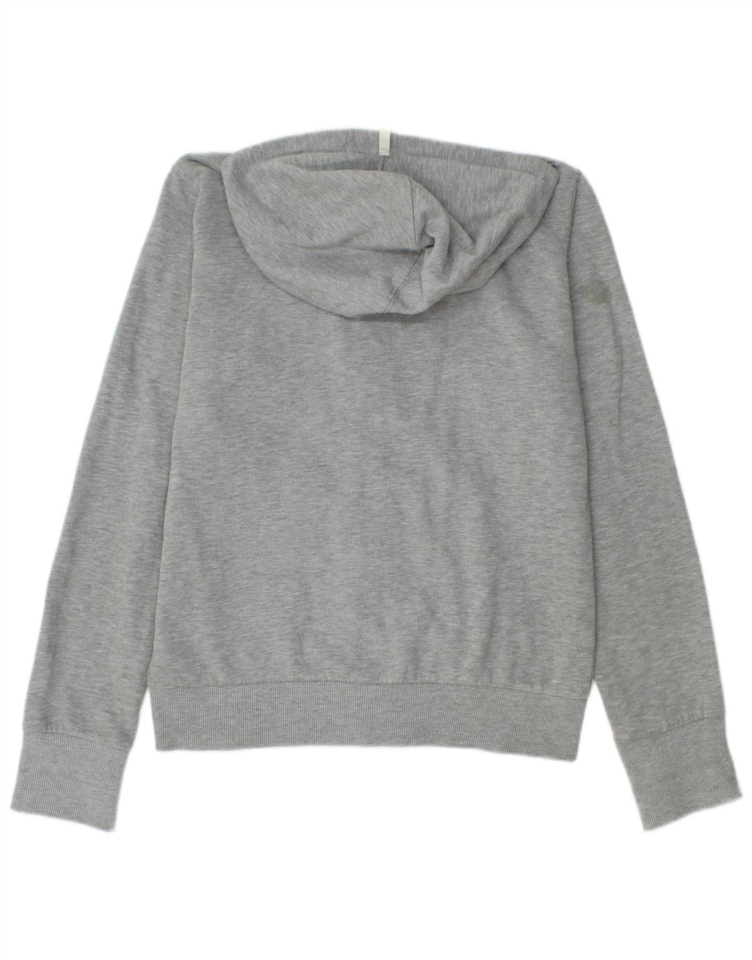 Puma hættetrøje med lynlås til kvinder UK 14 Medium Grey Flecked