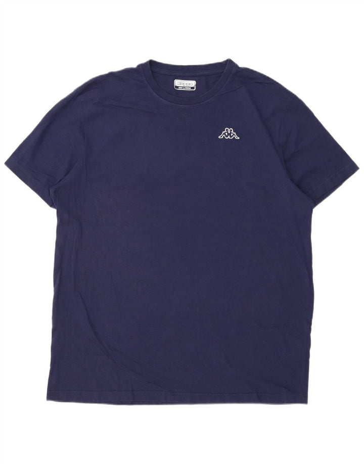 Kappa herre T-shirt top 3XL marineblå bomuld