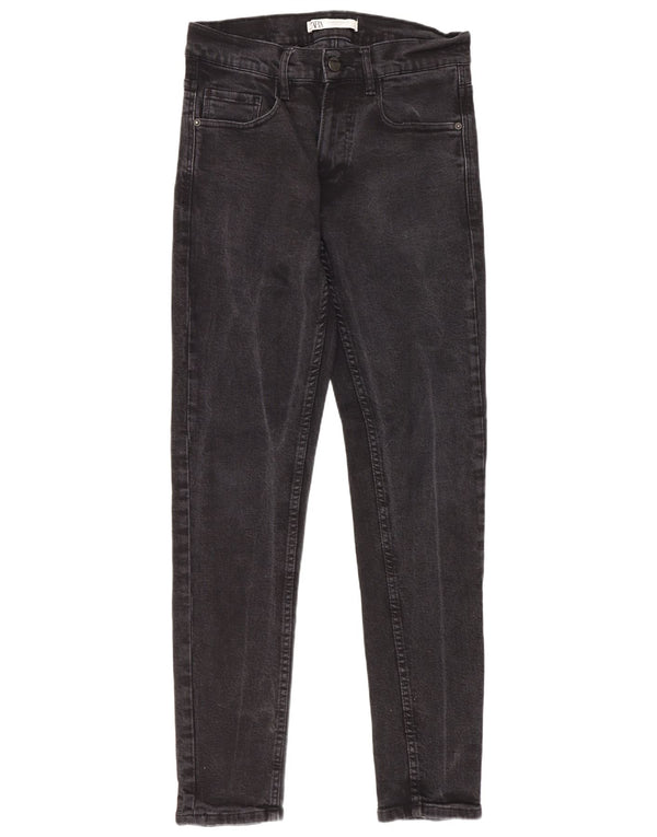 Zara Herre Skinny Jeans EU 38 Small W30 L31 Sort Bomuld