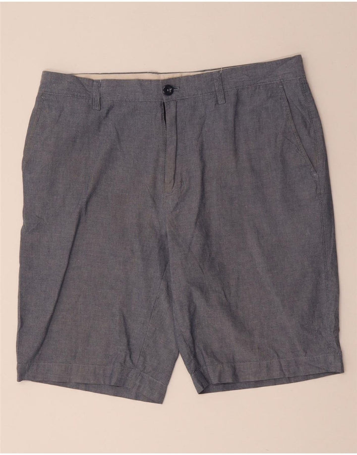 J. CREW Chino Shorts til mænd W33 Medium Blue Bomuld