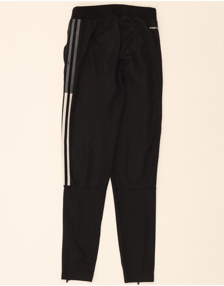 ADIDAS Mens Aeroready Tracksuit Trousers XS  Black Polyester Vintage Adidas and Second-Hand Adidas from Messina Hembry 