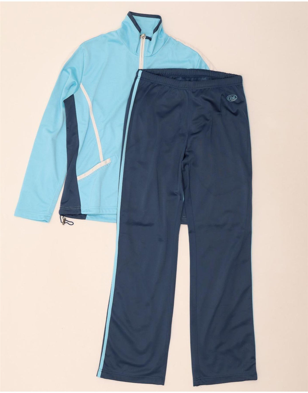 F.LLI Campagnolo hel træningsdragt til kvinder IT 48 XL Blå Colourblock Polyester