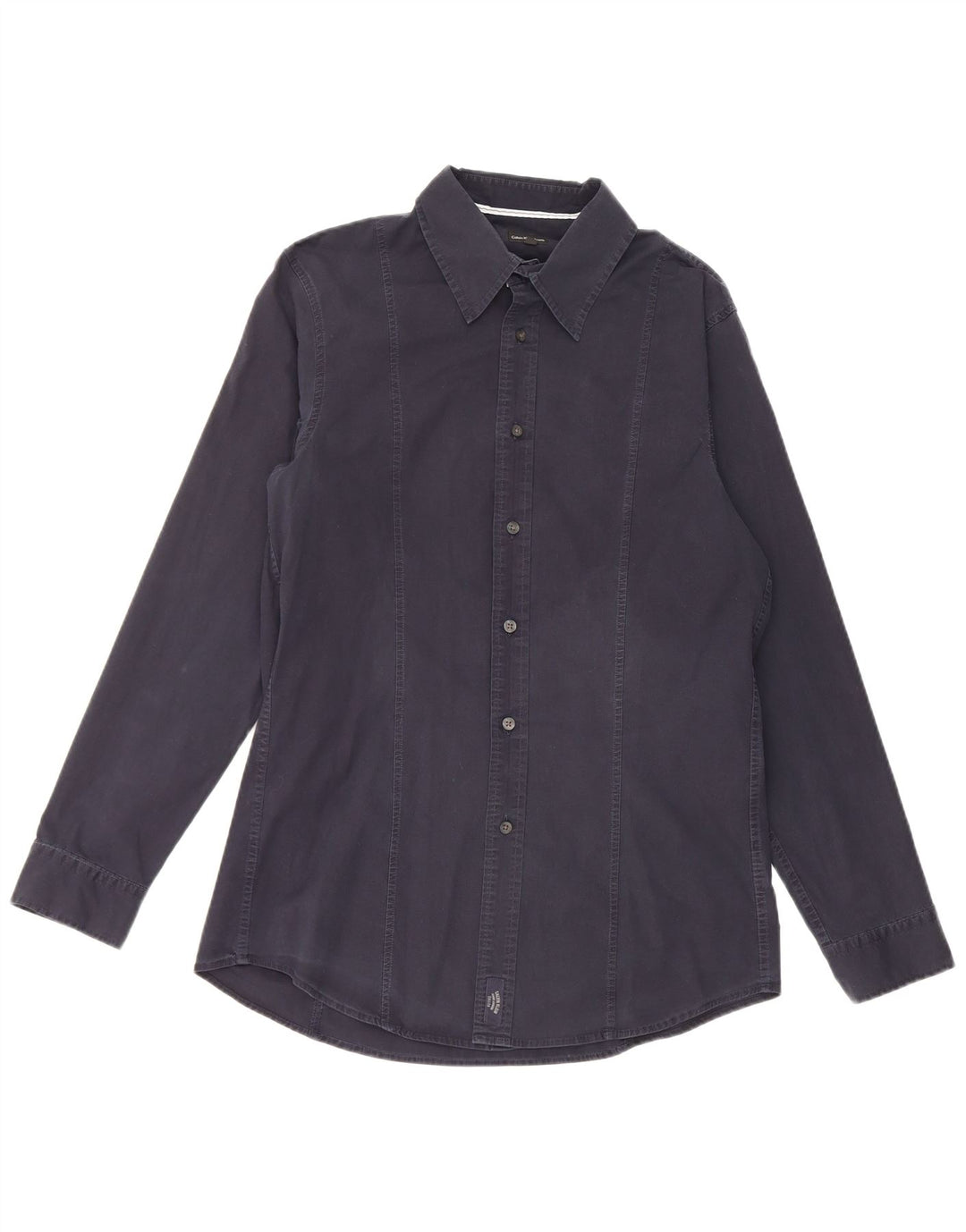 Calvin Klein Jeans Herreskjorte Large Navy Blue