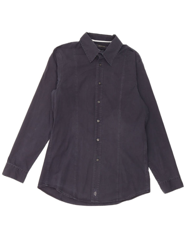 Calvin Klein Jeans Herreskjorte Large Navy Blue