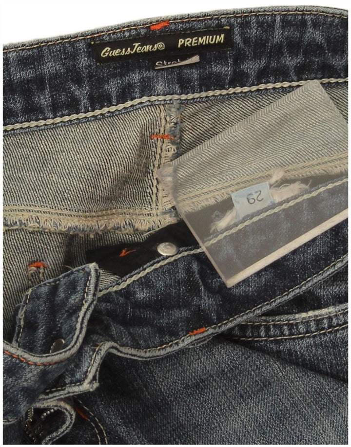 GUESS Lige jeans til kvinder W29 L27 Blå