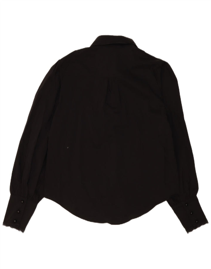 Punk Rave herreskjorte XL sort polyester