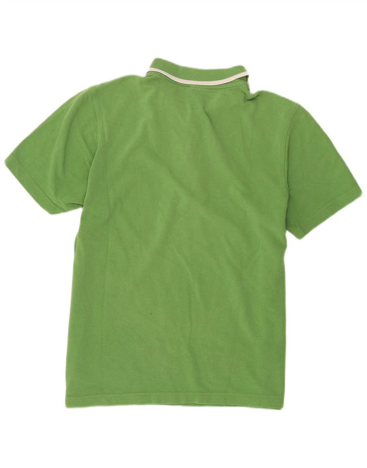 Adidas Polo Shirt til mænd Stor grøn stribet bomuld