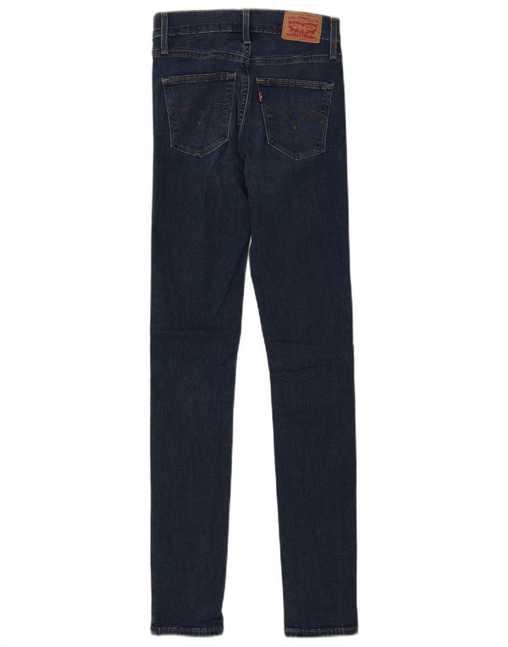 Levi's Kvinder Slankende Skinny Jeans W25 L32 Blå Bomuld