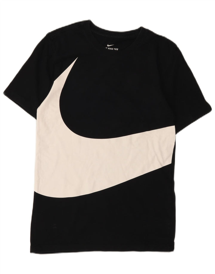 Nike grafisk T-shirt top XS til mænd, sort bomuld