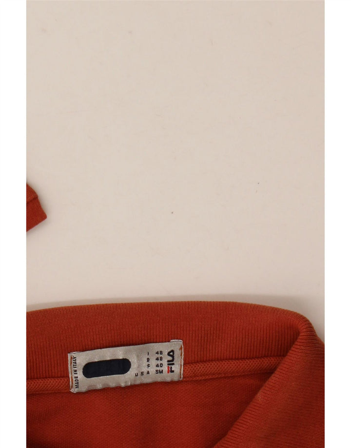 Fila Langærmet Polo Shirt til mænd IT 48 Medium Orange