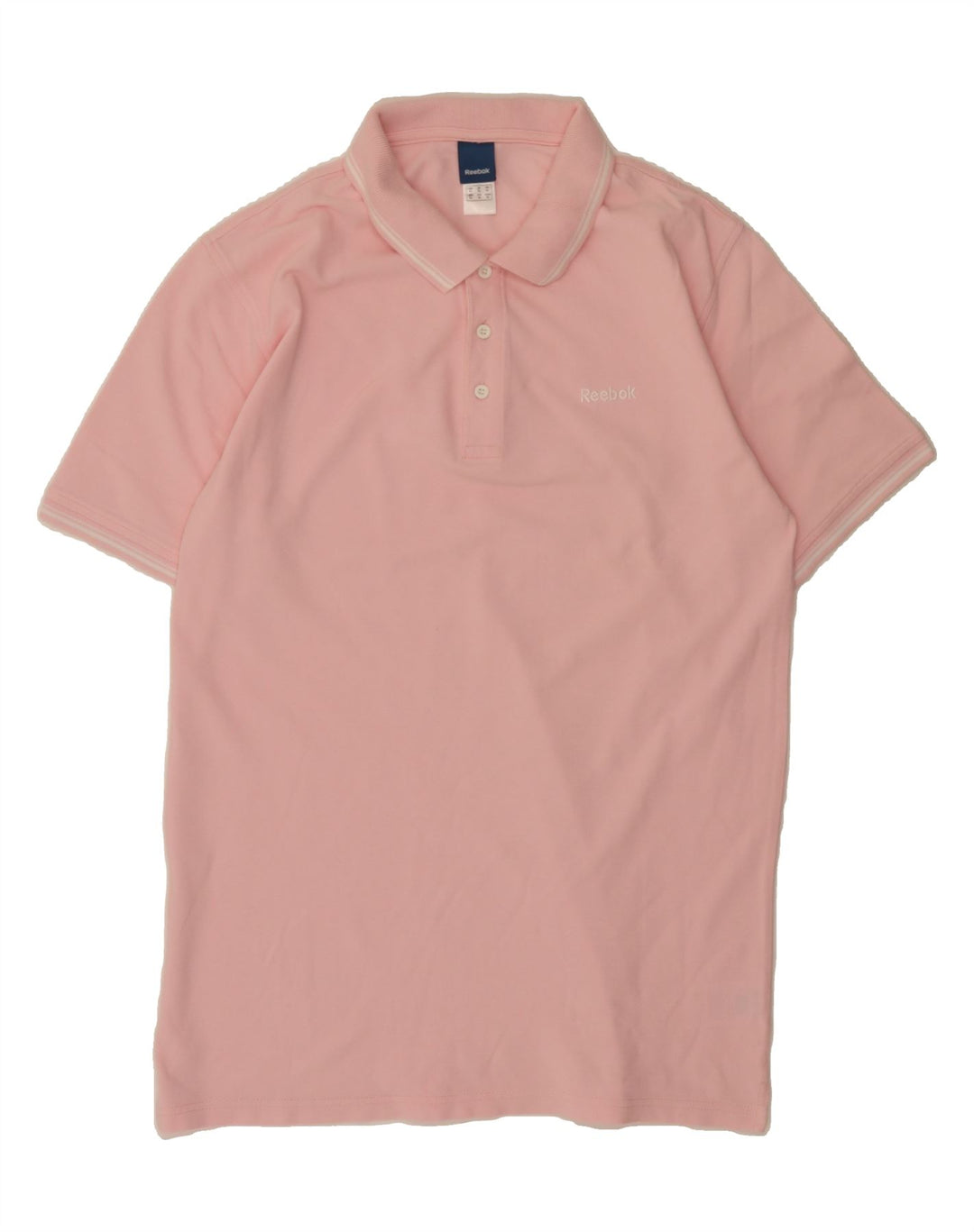 REEBOK Mens Polo Shirt XL Pink Cotton Vintage Reebok and Second-Hand Reebok from Messina Hembry 