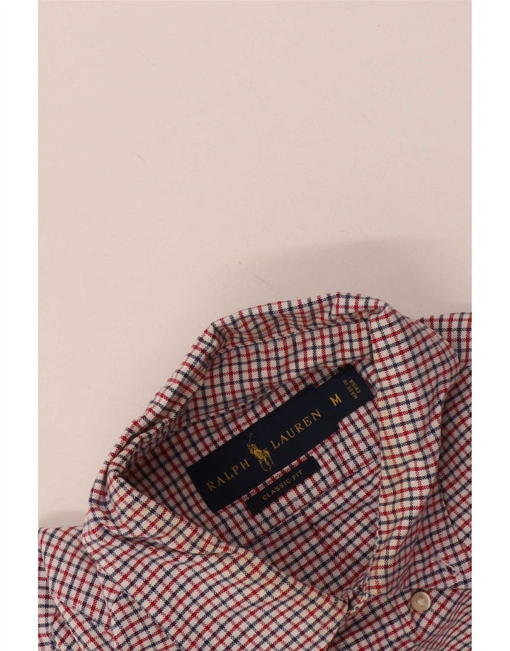 Ralph Lauren Herre Classic Fit Flanellskjorte Medium Rød Gingham Bomuld