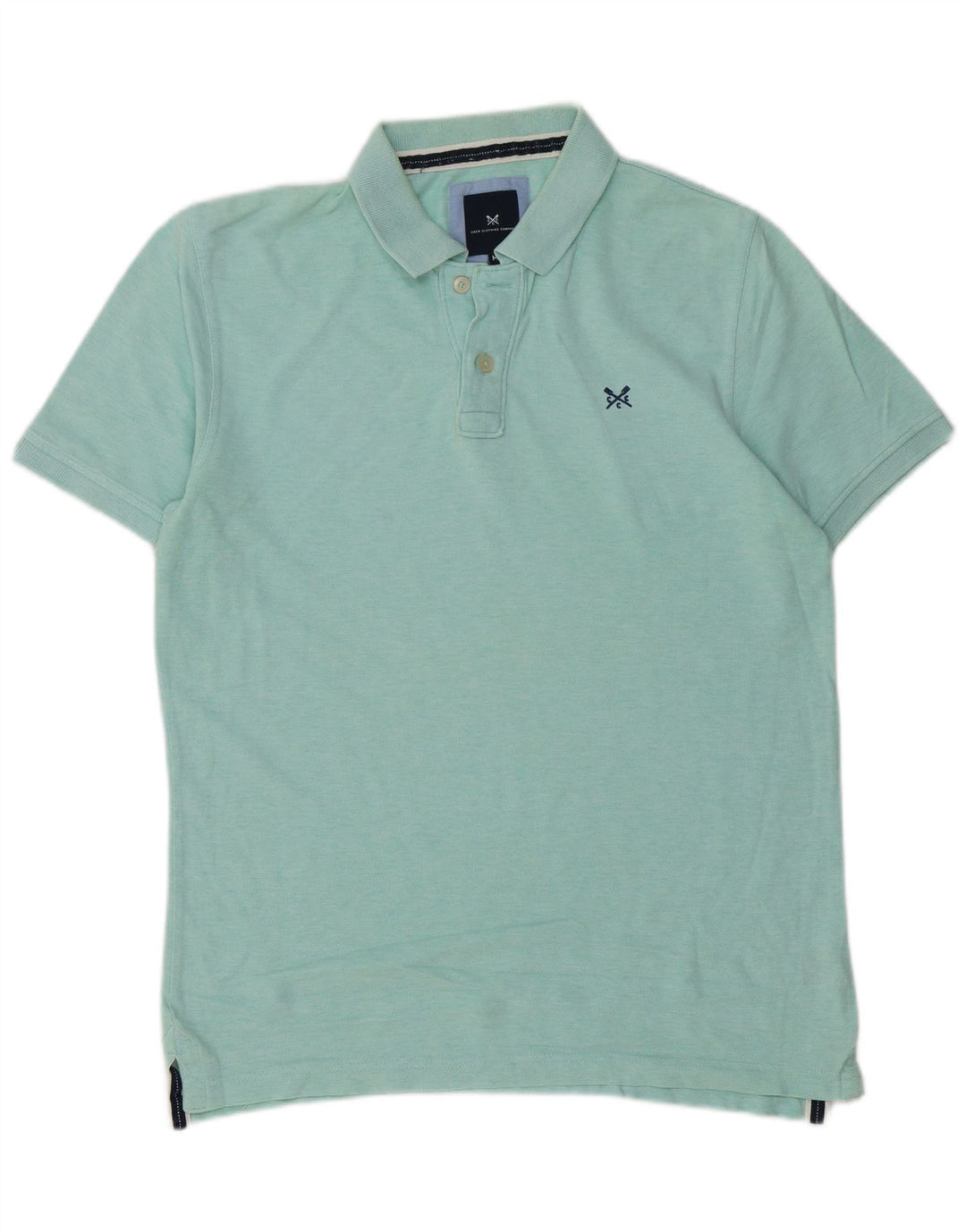 Besætningstøj Herre poloshirt Medium grøn bomuld
