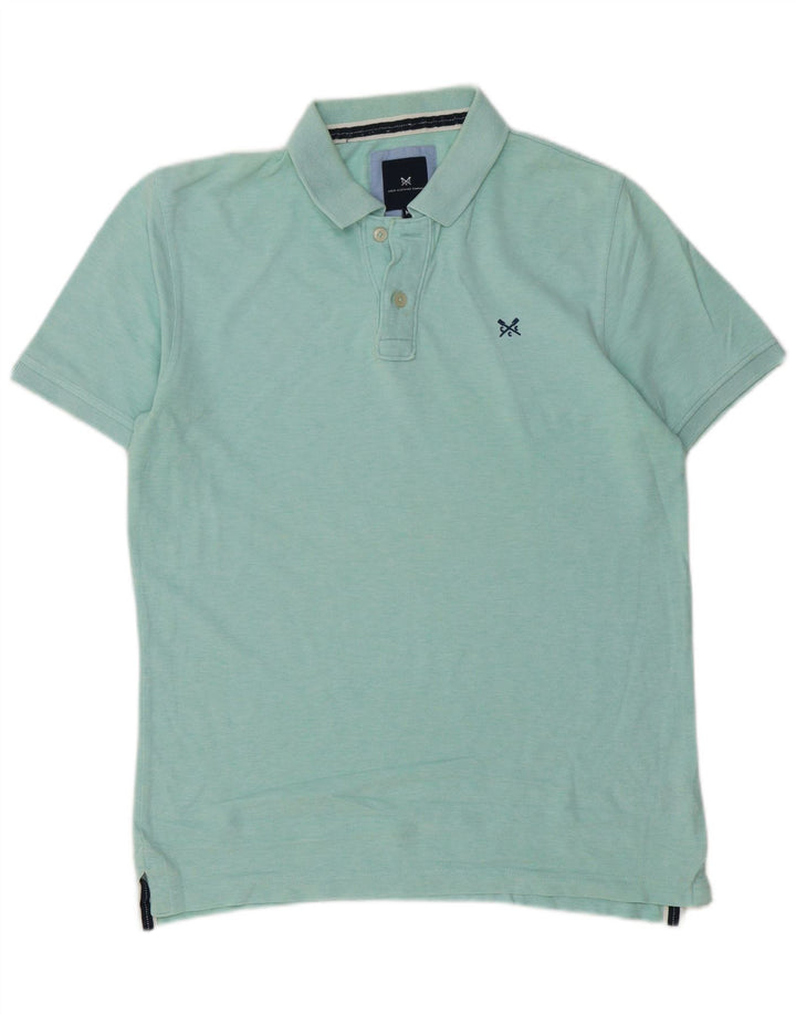 Besætningstøj Herre poloshirt Medium grøn bomuld