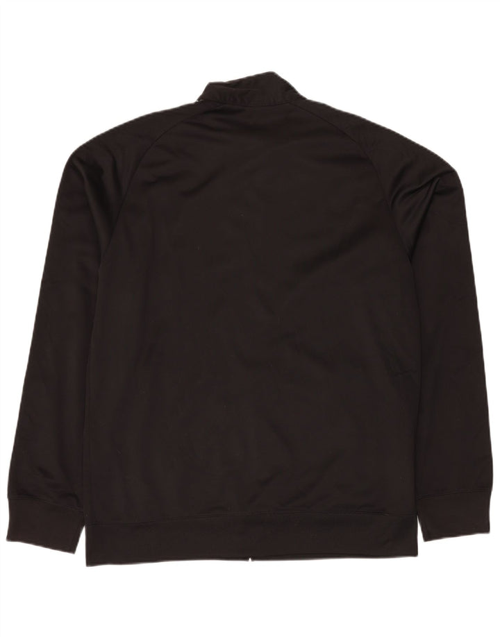CHAMPION Herre grafisk træningsdragt Topjakke XL Sort Polyester