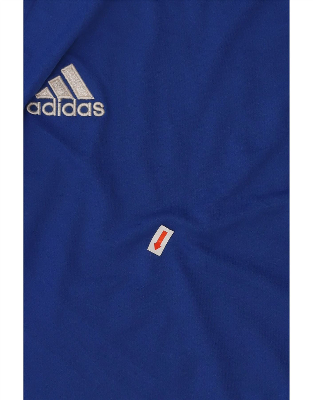 ADIDAS Herre Climalite T-Shirt Top Stor Blå Colourblock Polyester