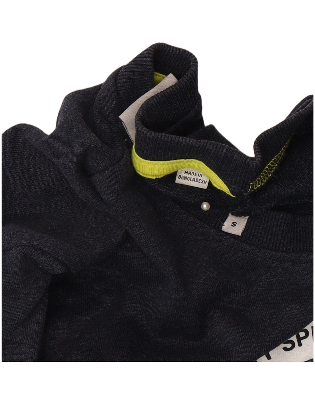 Jack & Jones grafisk sweatshirt til mænd, lille marineblå bomuld