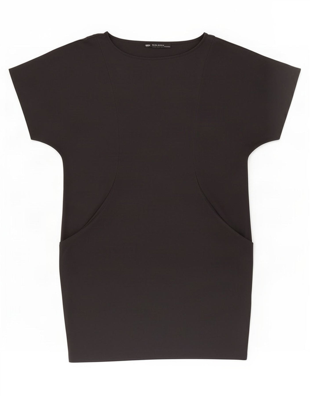 Zara Womens Bubble Dress UK 16 Large Black
